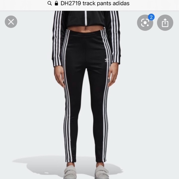 Adidas pants with stripes in the front - Picture 3 of 4